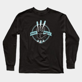 D&D Spell Magic Missile Long Sleeve T-Shirt